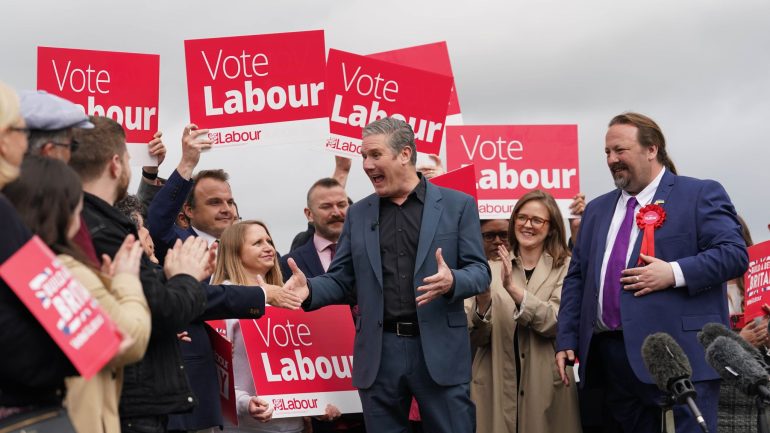 Labour's gains suggest shifting voter sentiment towards political change (Credits: Sky News)