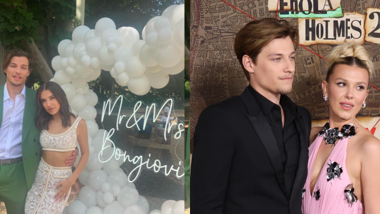 Millie Bobby Brown and Jake Bongiovi