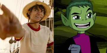Inaki Godoy in "One Piece" Live-Action (Left), Beast Boy from "Teen Titans"(Right)
