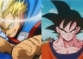 All Might (Left), Goku (Right)