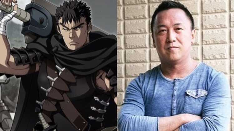 Guts from "Berserk" (Left), Kouji Mori (Right)