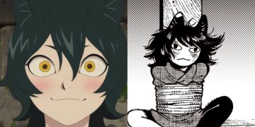 Izutsumi from the 'Delicious In Dungeon' Anime (Left) and the Manga (Right)