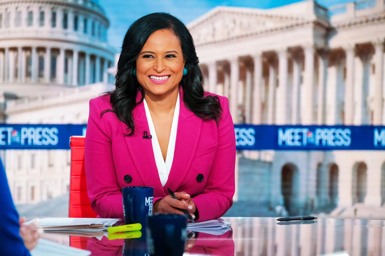 NBC's Kristen Welker presses Scott five times for a clear answer (Credits: Today)