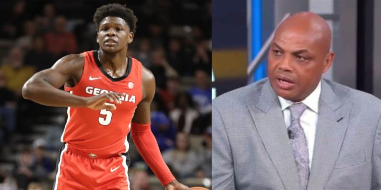 Charles Barkley and Anthony Edwards