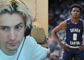 xQc from youtube and Bronny James from NBA