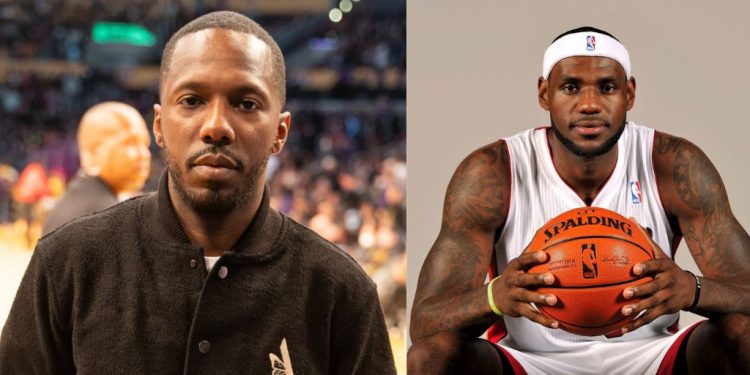 Rich Paul & LeBron James from NBA