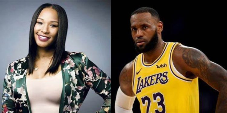 Savannah James & LeBron James from NBA
