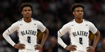 Bronny James from NBA