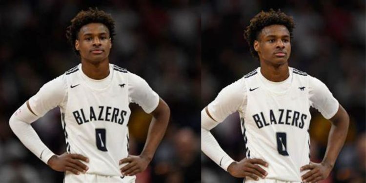 Bronny James from NBA