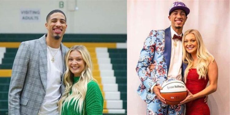 Tyrese Haliburton and Jade Jones from NBA