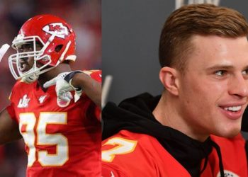 Chris Jones and Harrison Butker from NFL