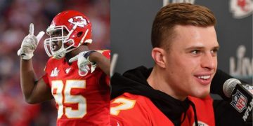 Chris Jones and Harrison Butker from NFL