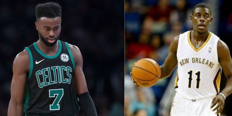 Jaylen Brown & Jrue Holiday from NBA