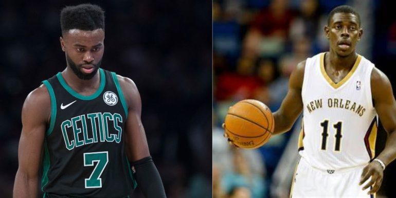 Jaylen Brown & Jrue Holiday from NBA