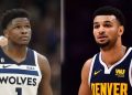 Anthony Edwards and Jamal Murray from NBA