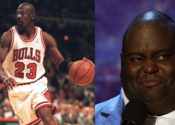 Michael Jordan from NBA and Lavell Crawford