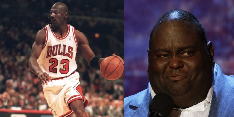 Michael Jordan from NBA and Lavell Crawford