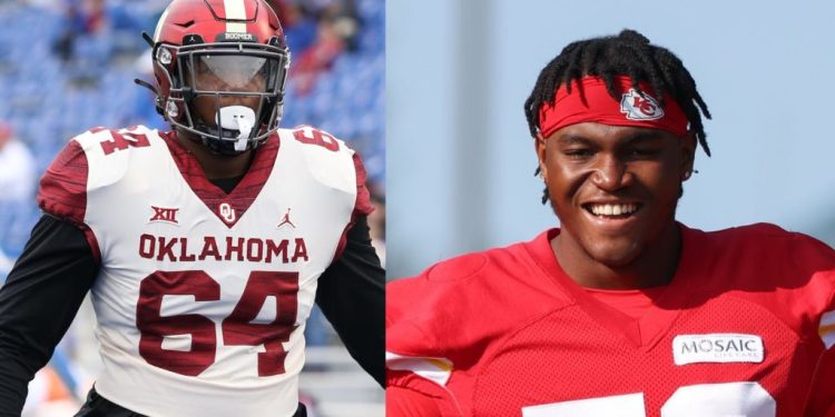 Wanya Morris and Chukwuebuka Godrick from NFL