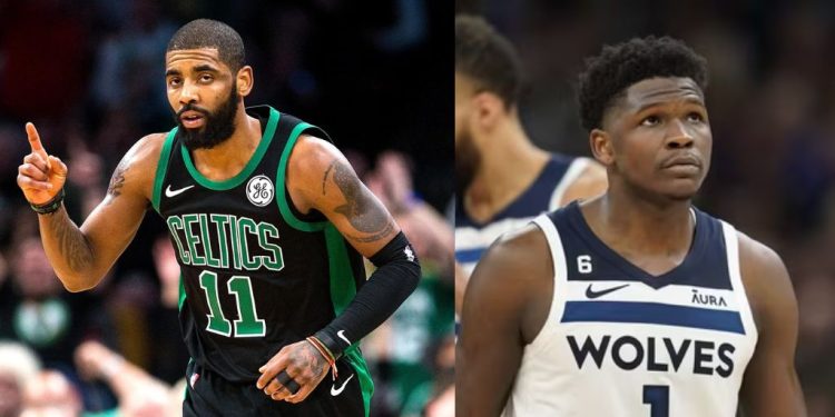 Anthony Edwards & Kyrie Irving from NBA