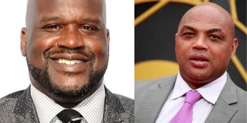Shaquille O’Neal and Charles Barkley from NBA