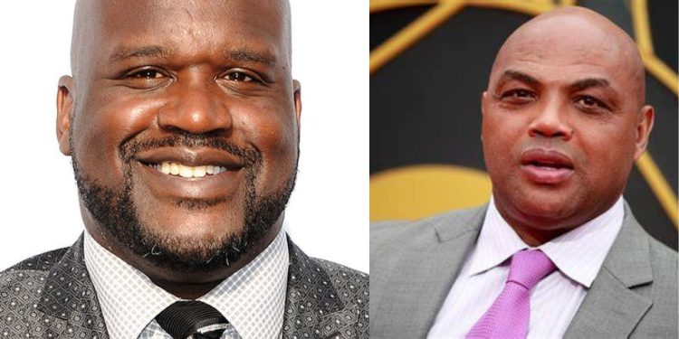 Shaquille O’Neal and Charles Barkley from NBA