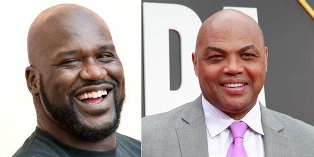 Shaquille O’Neal and Charles Barkley from NBA