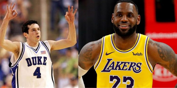 JJ Redick and LeBron James from NBA