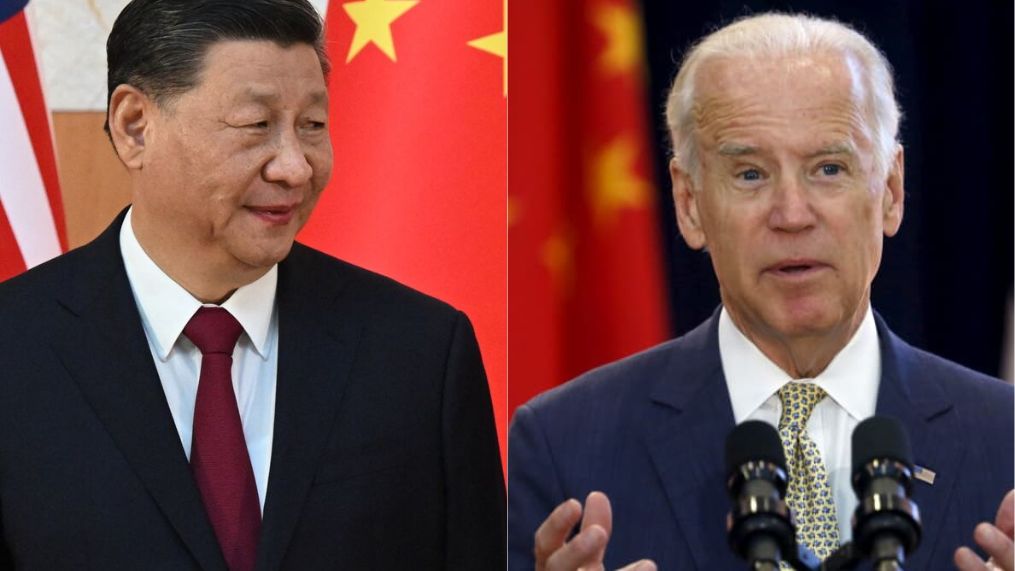 President Xi Jinping (Left) and President Joe Biden (Right)