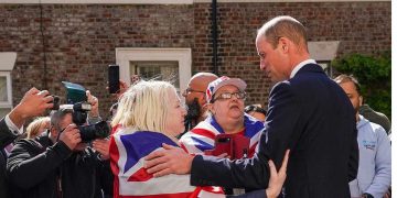 Prince William expresses gratitude for public support during wife's illness