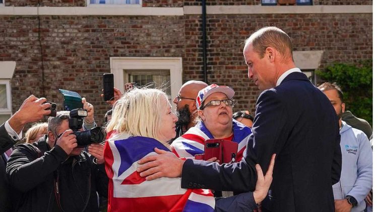 Prince William expresses gratitude for public support during wife's illness