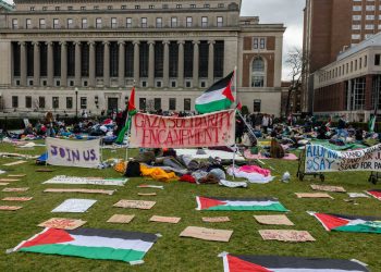Pro-Palestinian protest at Columbia ends in police crackdown, arrests (Credits: AFP)
