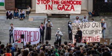 Pro-Palestinian protests spark debates on campus safety and free speech (Credits: Getty Images)