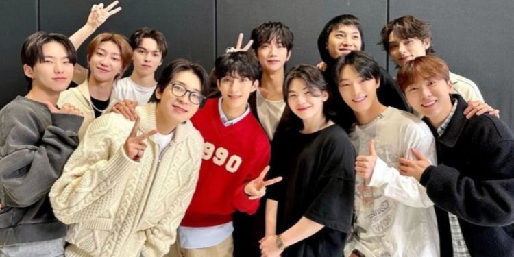 SEVENTEEN's latest album "17 IS RIGHT HERE" sets a new personal record for first-week sales in 2024, surpassing 2.9 million copies.