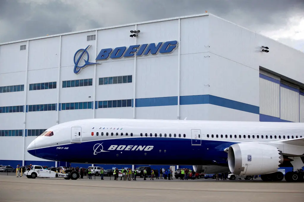 Shares decline as investigation impacts Boeing's production and delivery projections (Credits: Reuters)