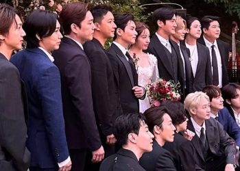 Super Junior reunites for Ryeowook and Ari's wedding celebration