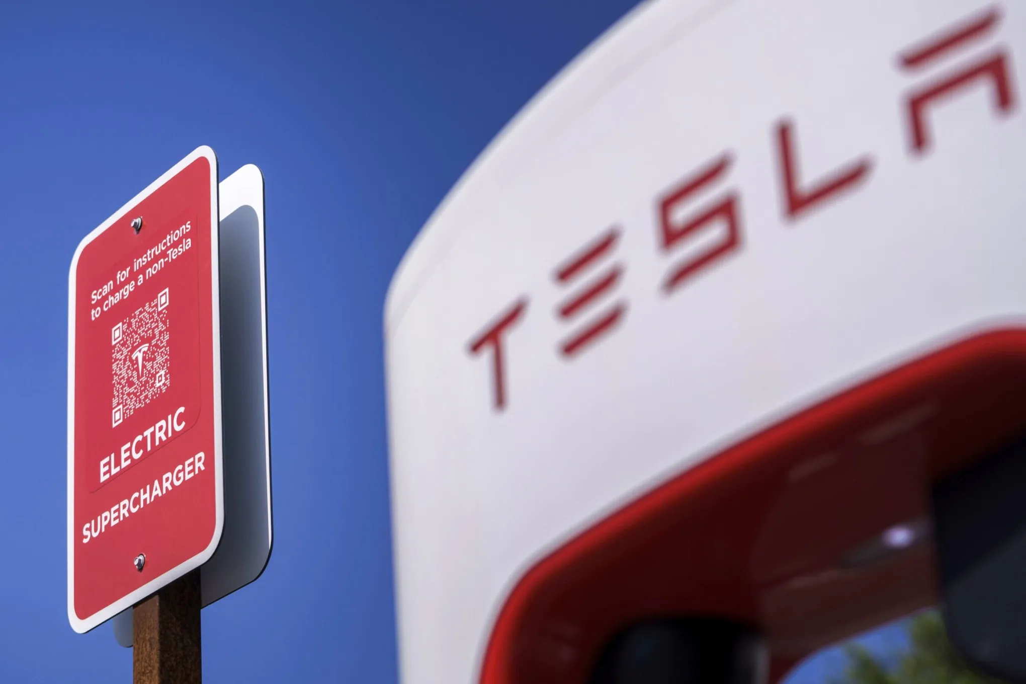 Tesla's layoffs trigger industry-wide speculation about future Supercharger operations (Credits: Bloomberg)
