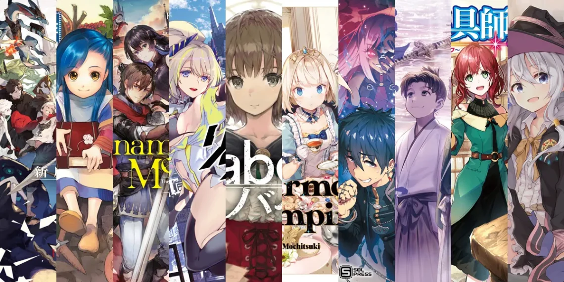 Top-Selling Light Novels of 2024 Revealed by Oricon: Which Stories Captured Readers' Hearts?