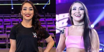 Roxanne Perez at The WWE Smackdown