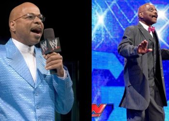 Teddy Long At The WWE Raw