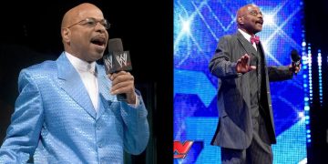 Teddy Long At The WWE Raw