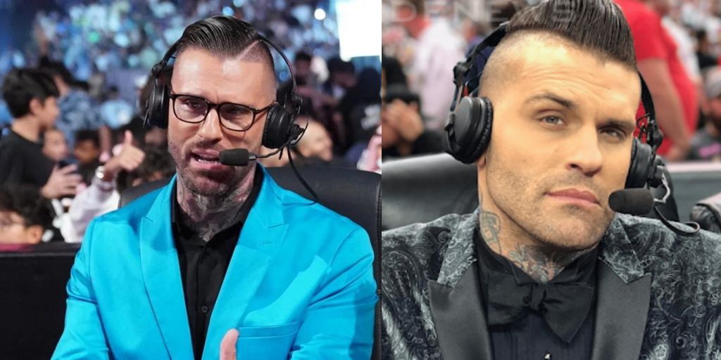 Corey Graves Doing Comentary