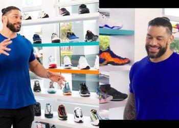 Roman Reigns Shoe Collection