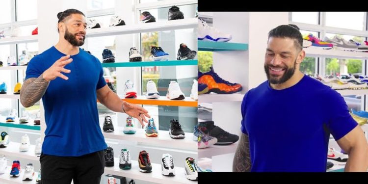 Roman Reigns Shoe Collection