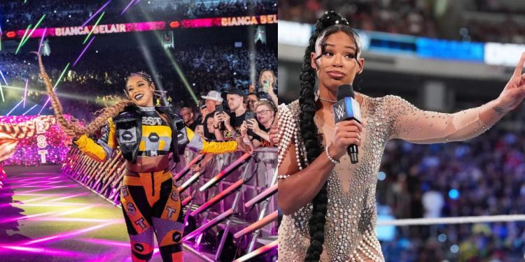 Bianca Belair At The WWE Smackdown