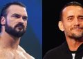 CM Punk at The WWE Raw & Drew McIntyre at WWE Smackdown