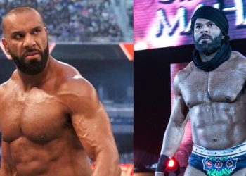 Jinder Mahal At The WWE Smackdown