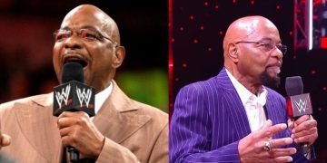 Teddy Long At The WWE Raw