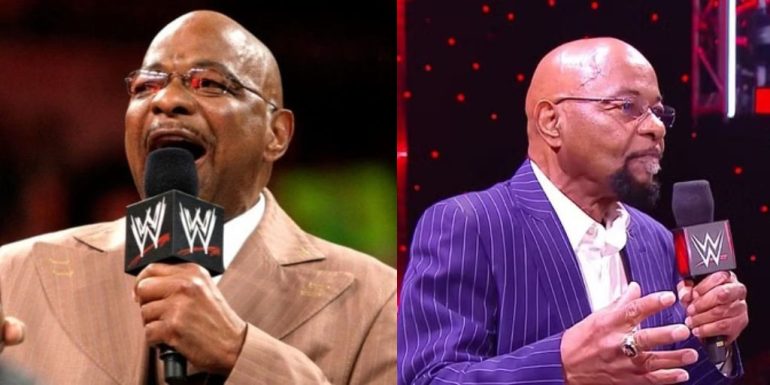 Teddy Long At The WWE Raw