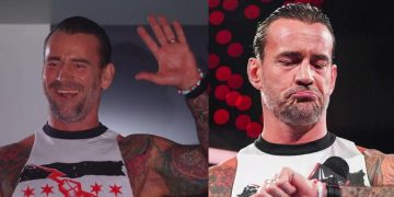 CM Punk at The WWE Raw