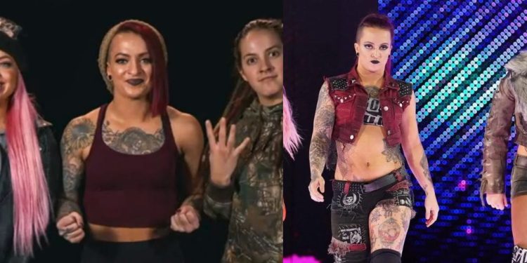 The Riott Squad At The WWE Smackdown